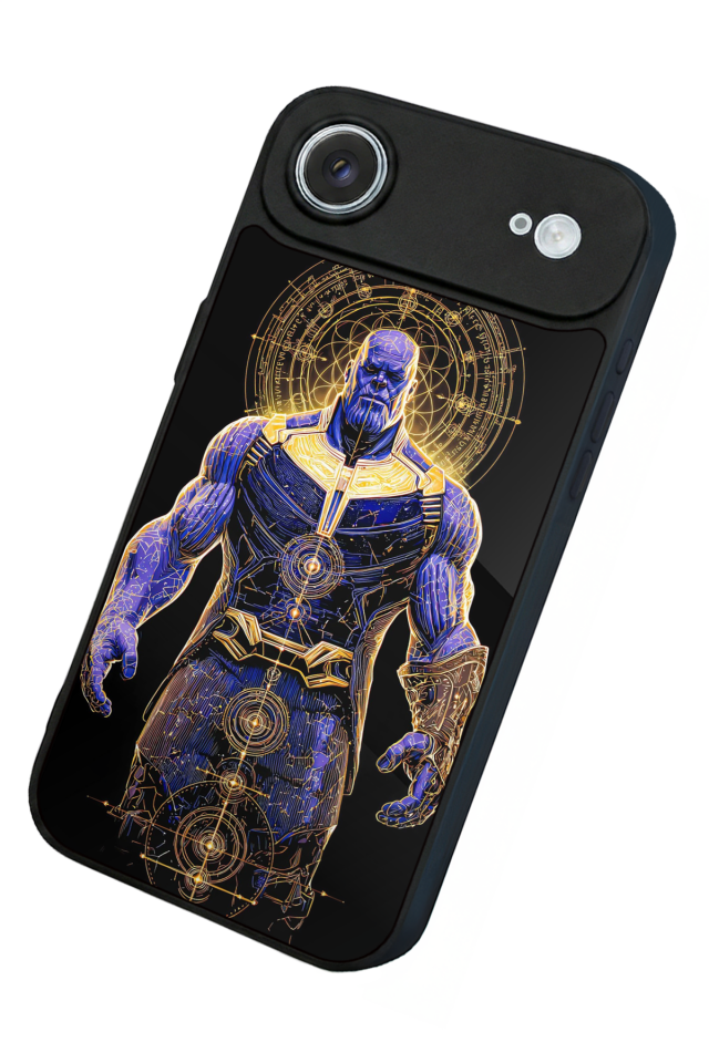 iPhone 17 Air Uyumlu Thanos Tasarımlı Glossy Premium Kılıf