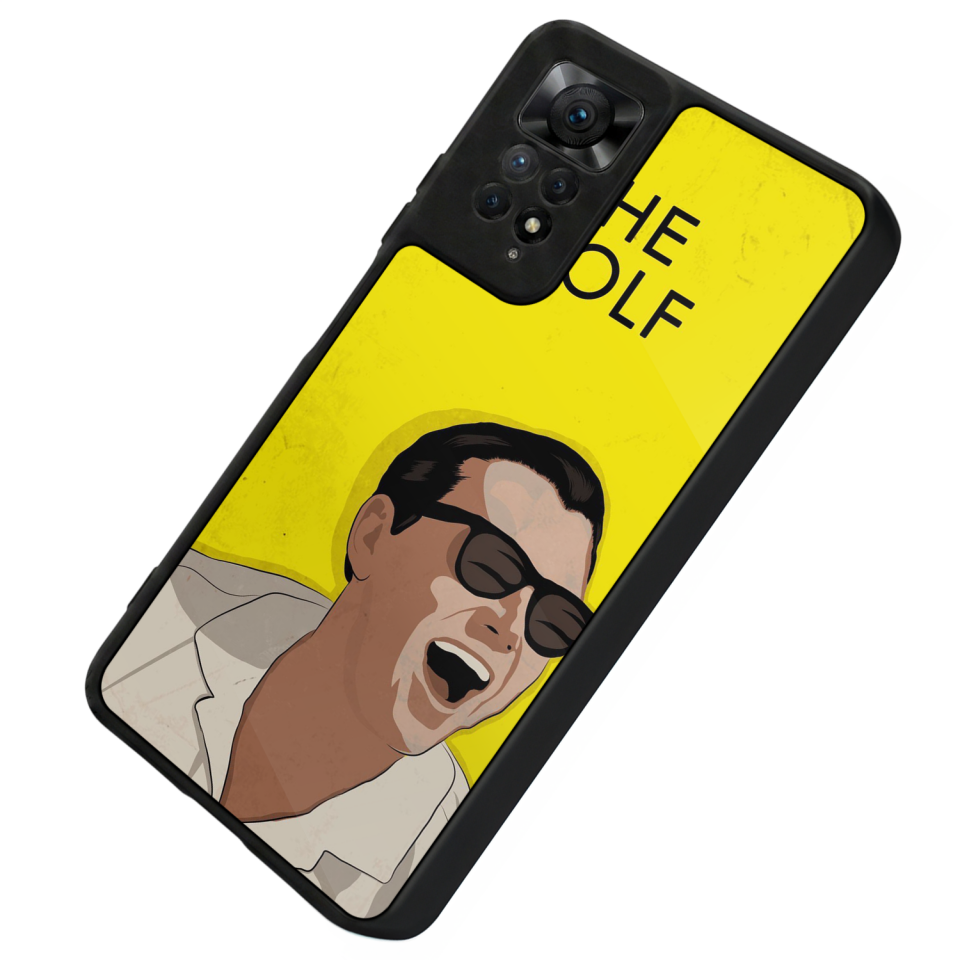 Xiaomi Redmi Note 12 Pro Uyumlu TheWolf Tasarımlı Glossy Premium Kılıf