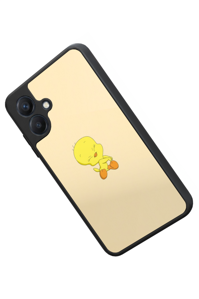 Samsung Galaxy A07 Uyumlu Tweety Tasarımlı Glossy Premium Kılıf