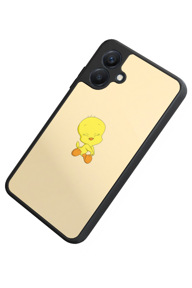 Samsung Galaxy A07 Uyumlu Tweety Tasarımlı Glossy Premium Kılıf