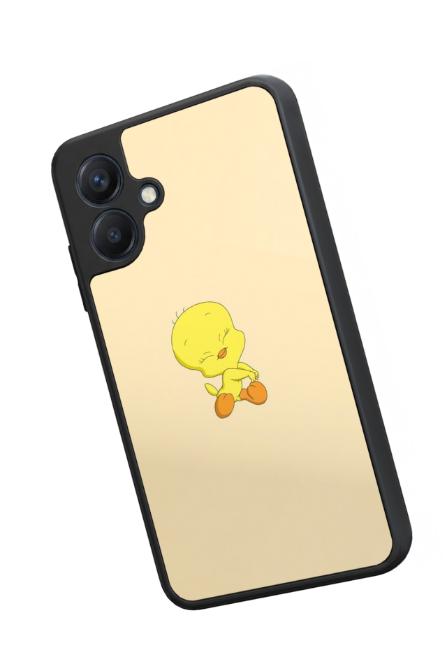 Samsung Galaxy A07 Uyumlu Tweety Tasarımlı Glossy Premium Kılıf