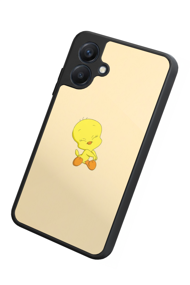 Samsung Galaxy A07 Uyumlu Tweety Tasarımlı Glossy Premium Kılıf