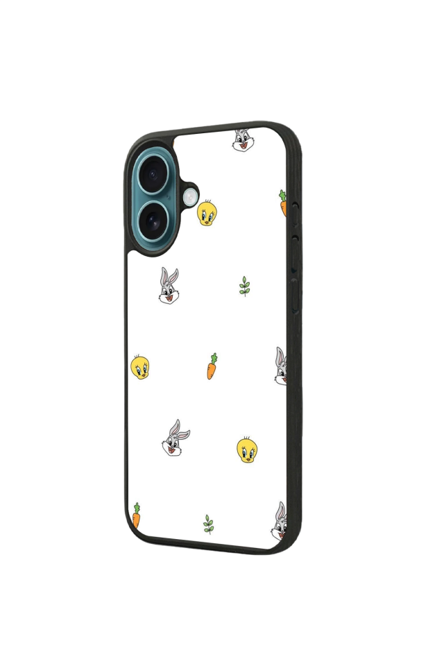 iPhone 16 Uyumlu Tweety Tasarımlı Glossy Premium Kılıf