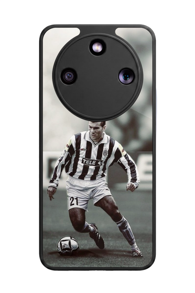 Honor Magic 8 Lite Uyumlu Zidane Tasarımlı Glossy Premium Kılıf