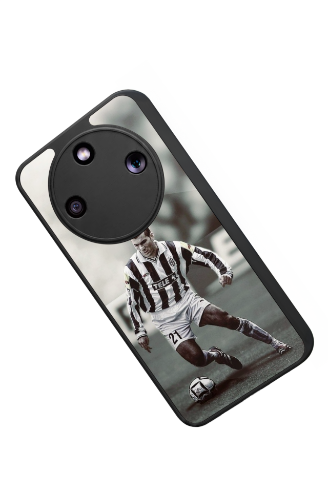 Honor Magic 8 Lite Uyumlu Zidane Tasarımlı Glossy Premium Kılıf