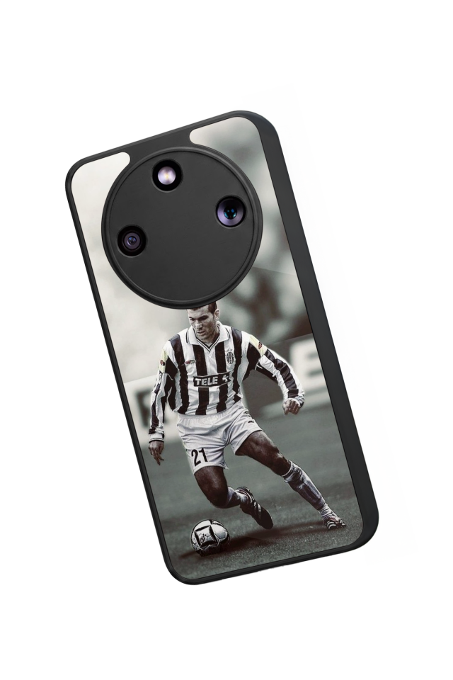 Honor Magic 8 Lite Uyumlu Zidane Tasarımlı Glossy Premium Kılıf