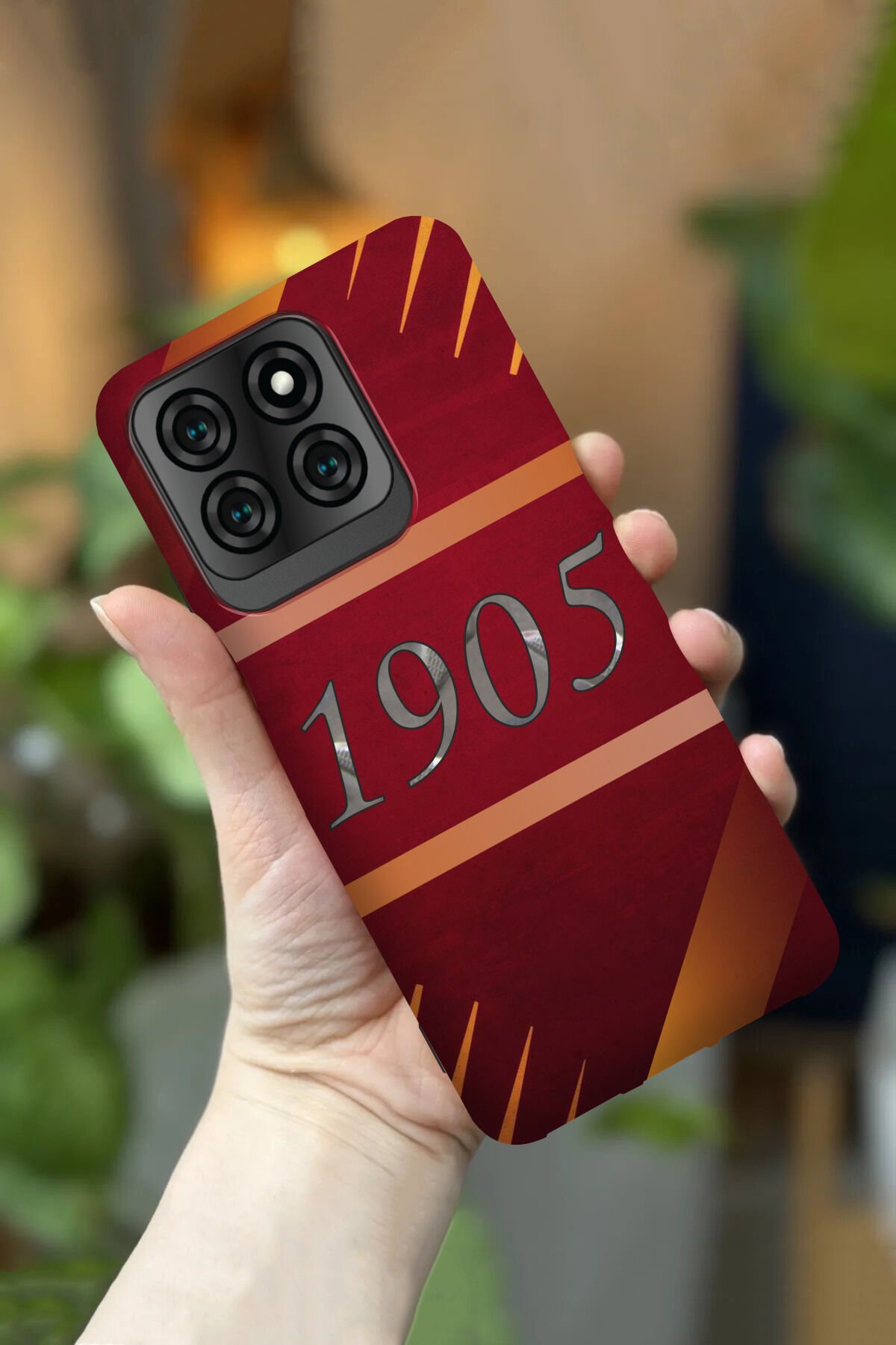 Reeder S71 Uyumlu Kamera Korumalı Futbol Takımı Desenli HD Baskılı Silikon Kılıf