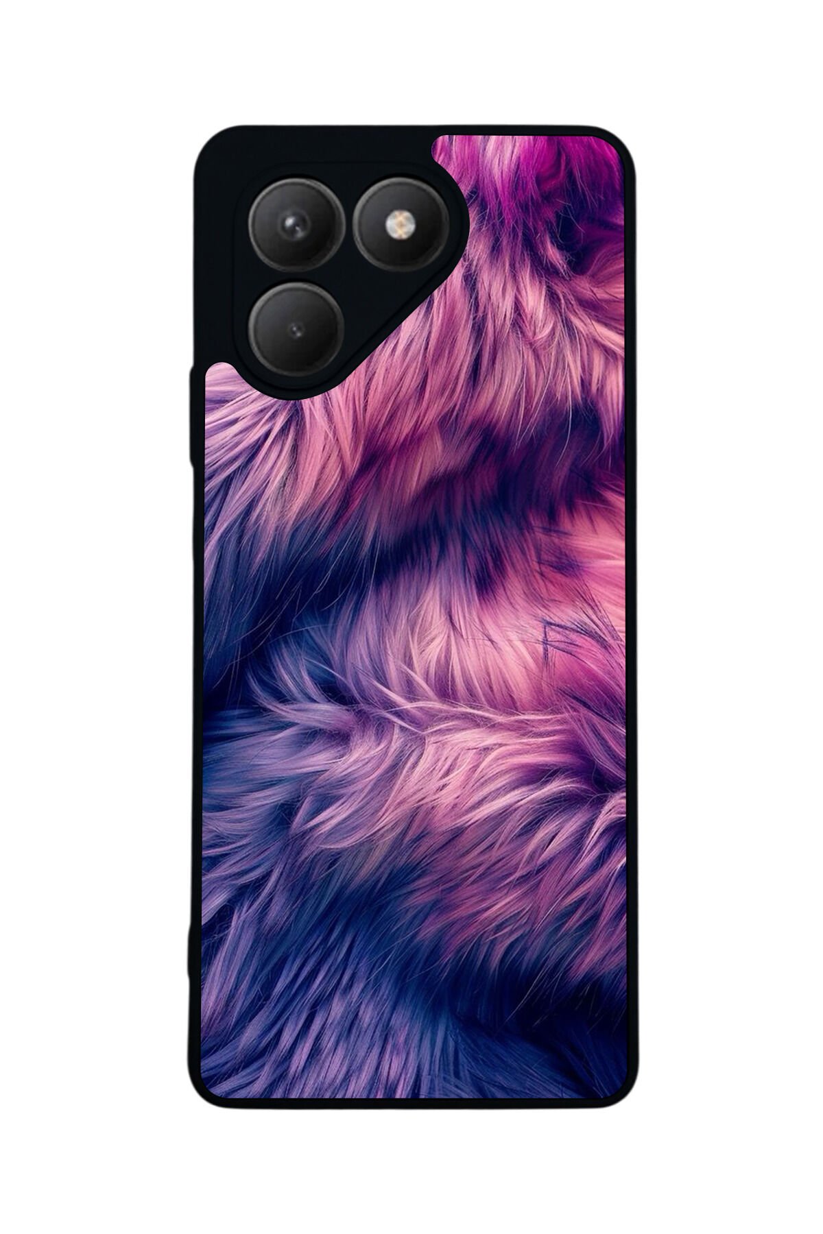 Tecno Pova 7 Mat Uyumlu Siyah Kılıf – Yumuşak Silikon, Koruyucu, Şok Emici Kapak