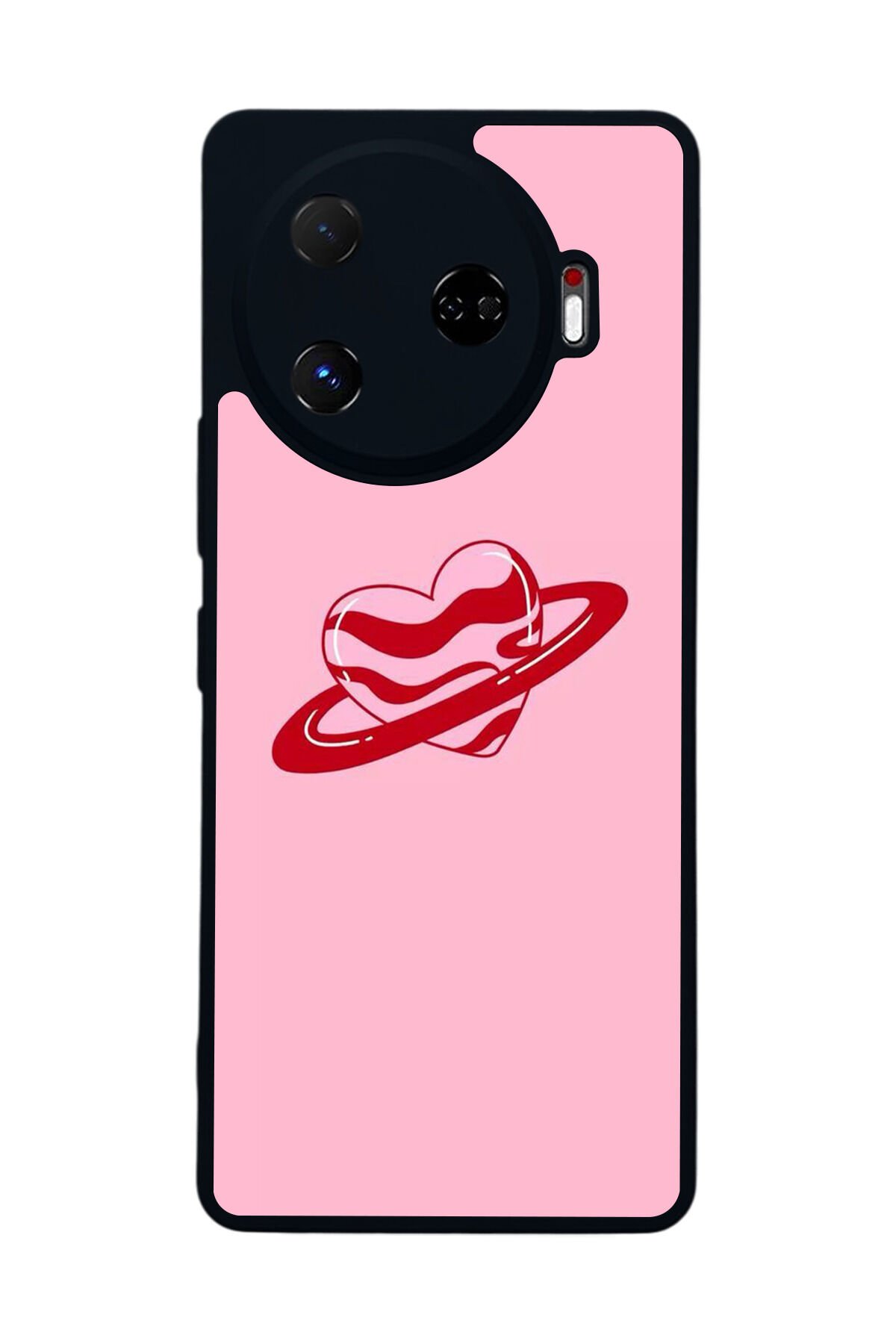 Tecno Camon 30 Pro Uyumlu Kalp Love Tasarımlı Glossy Premium Kılıf