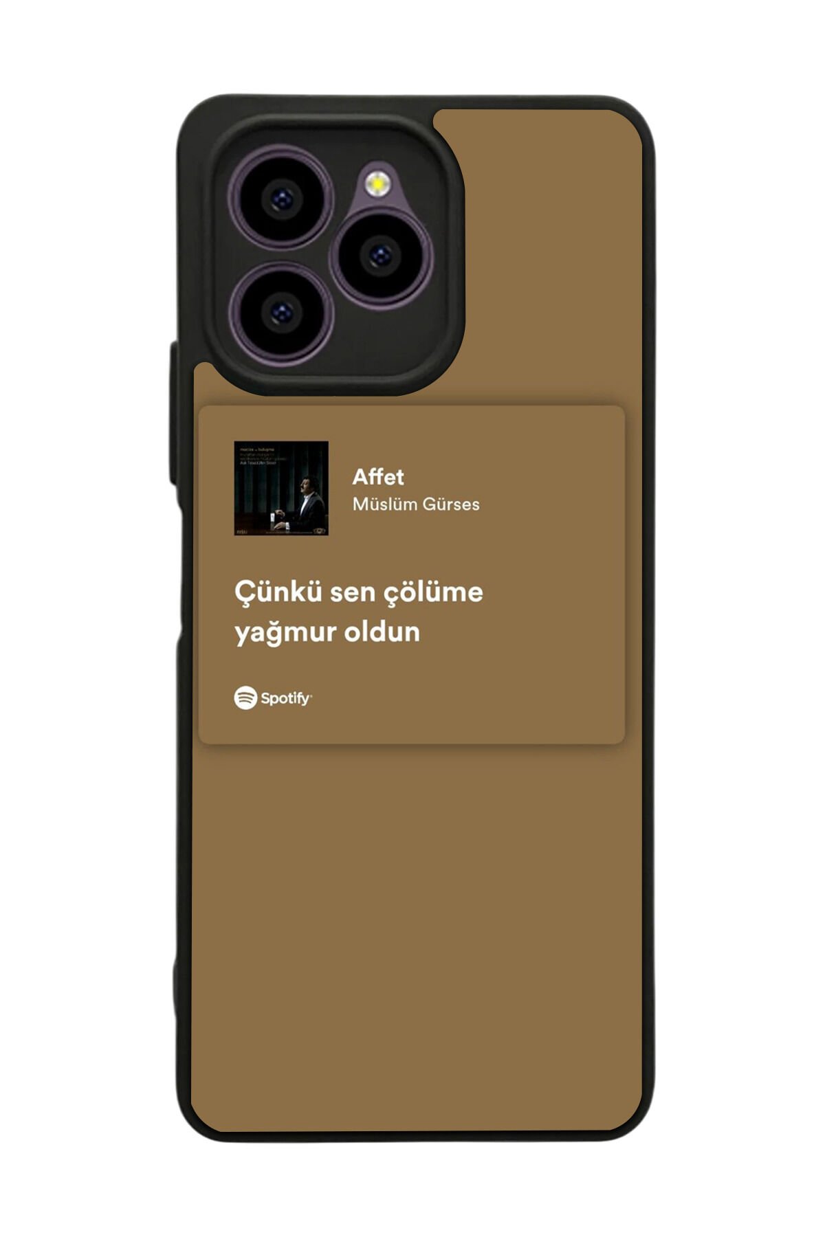 Omix X6 Uyumlu Sarki Sozleri Tasarımlı Glossy Premium Kılıf