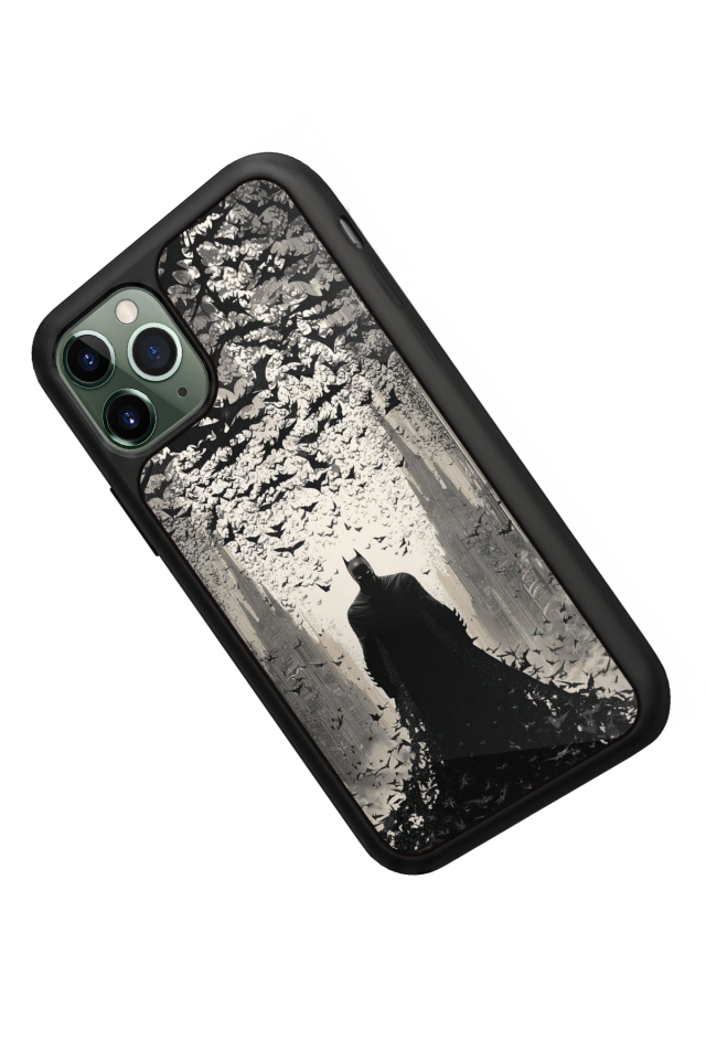 iPhone 11 Pro Uyumlu Batman Tasarımlı Glossy Premium Kılıf