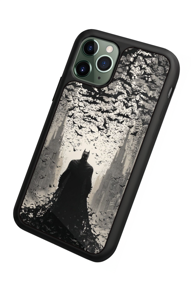 iPhone 11 Pro Uyumlu Batman Tasarımlı Glossy Premium Kılıf