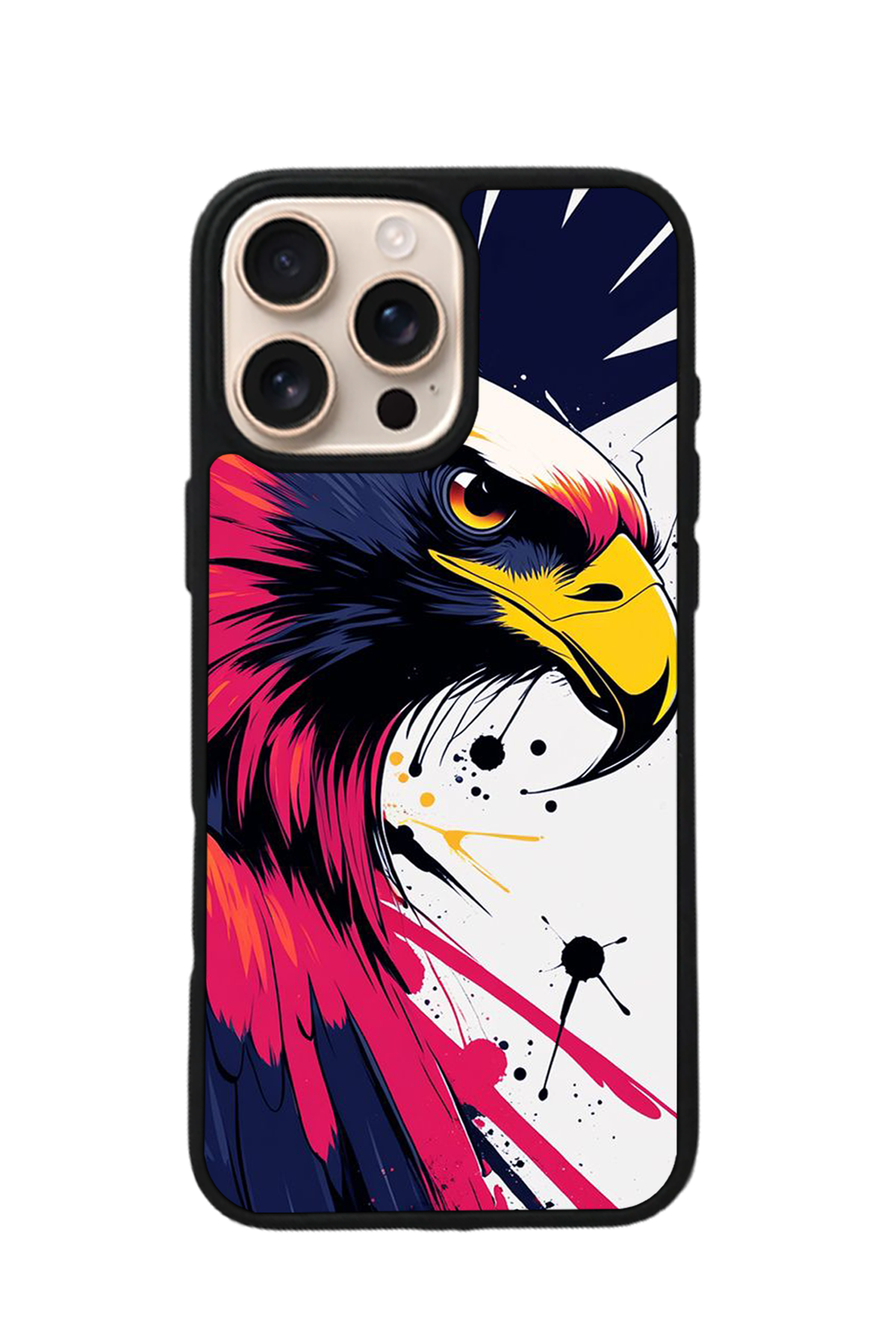 iPhone 15 Pro Uyumlu Besiktas Tasarımlı Glossy Premium Kılıf