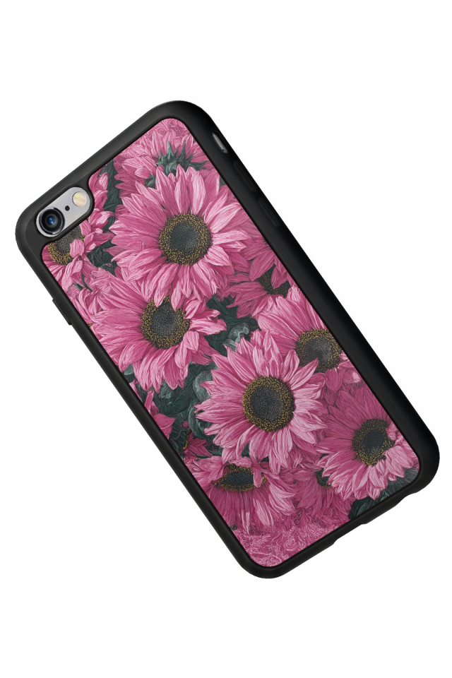 iPhone 6 Plus Uyumlu Cicek Tasarımlı Glossy Premium Kılıf