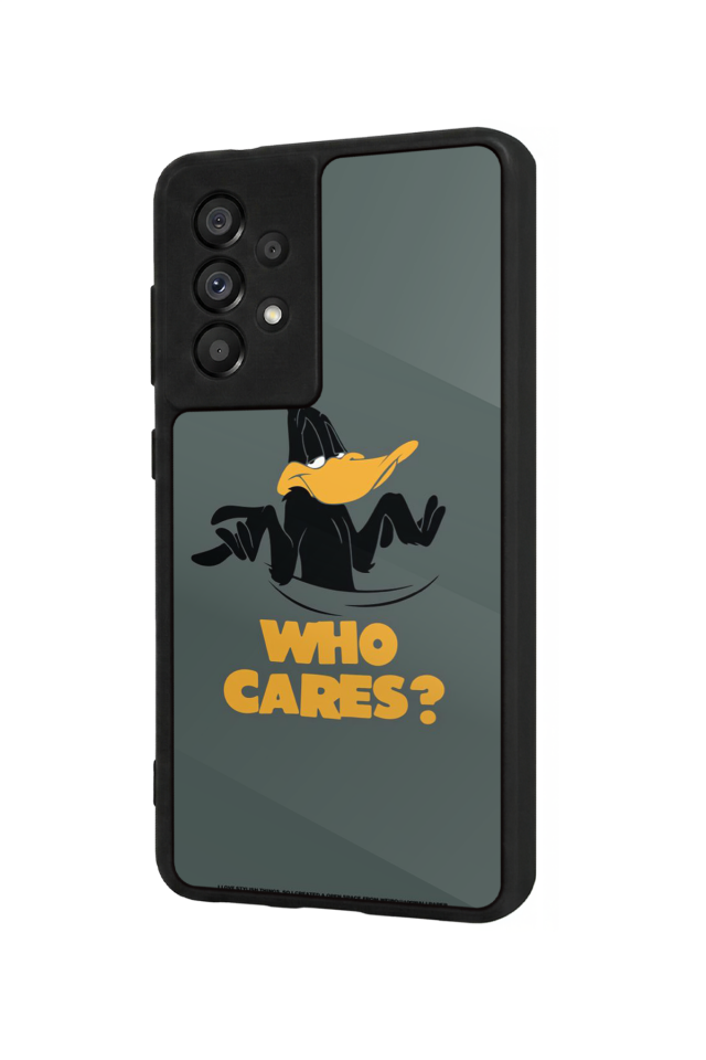 Samsung Galaxy A73 Uyumlu Daffy duck Tasarımlı Glossy Premium Kılıf