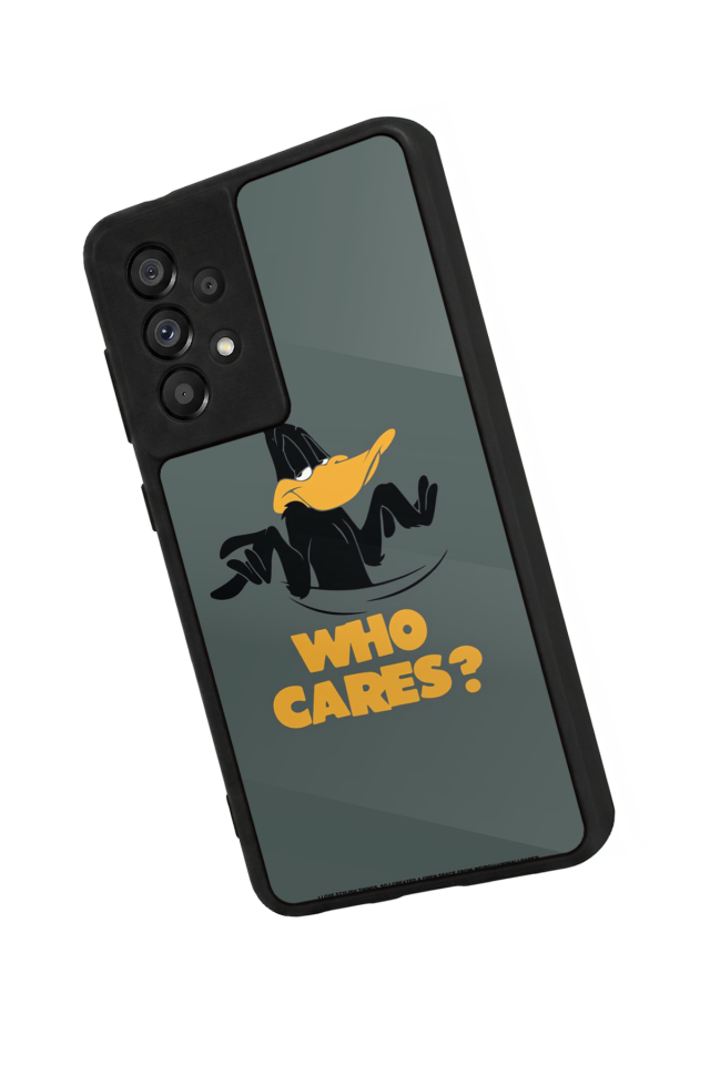 Samsung Galaxy A73 Uyumlu Daffy duck Tasarımlı Glossy Premium Kılıf