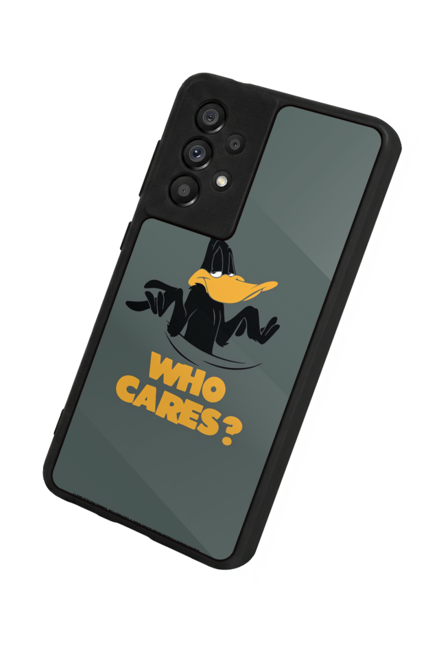 Samsung Galaxy A73 Uyumlu Daffy duck Tasarımlı Glossy Premium Kılıf