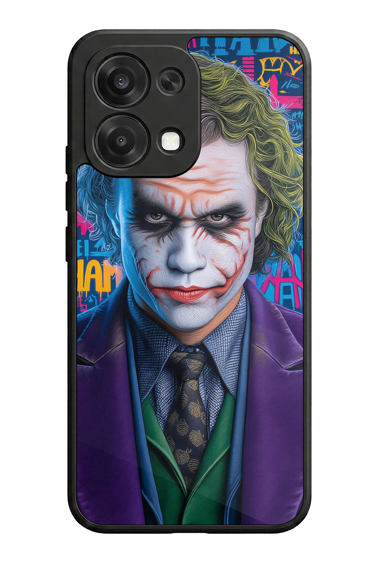 Oppo A6 Pro Uyumlu Joker Tasarımlı Glossy Premium Kılıf