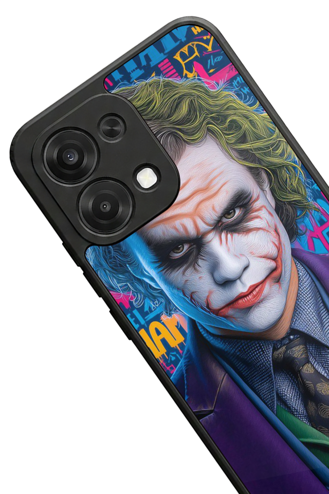Oppo A6 Pro Uyumlu Joker Tasarımlı Glossy Premium Kılıf