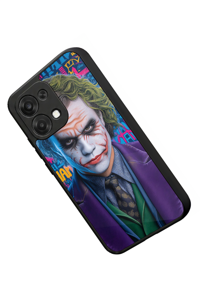 Oppo A6 Pro Uyumlu Joker Tasarımlı Glossy Premium Kılıf