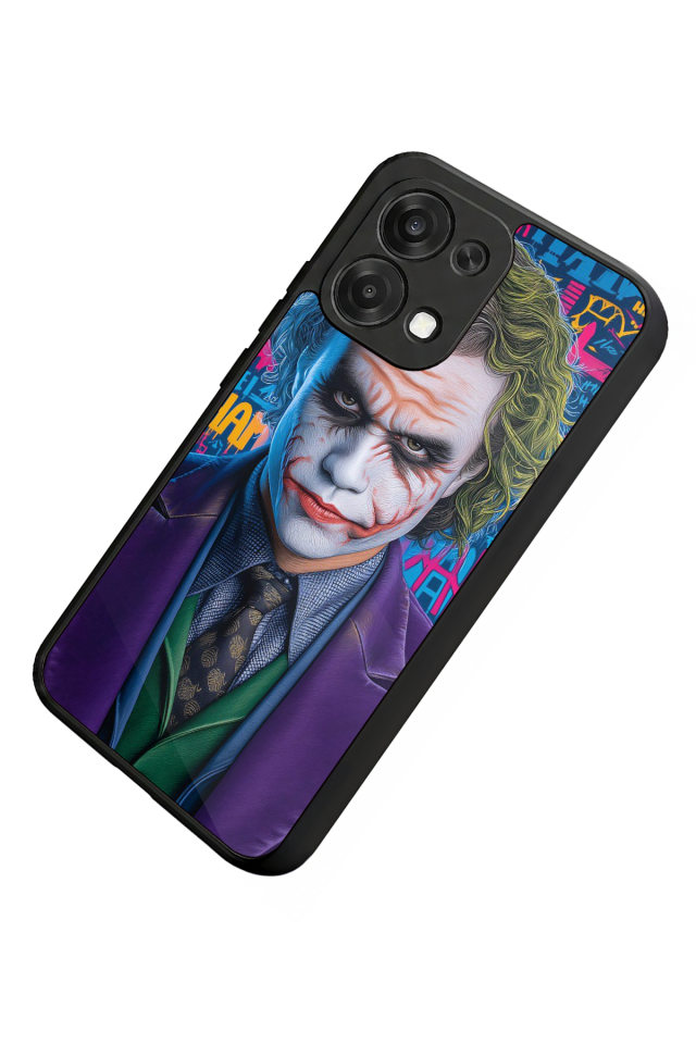 Oppo A6 Pro Uyumlu Joker Tasarımlı Glossy Premium Kılıf