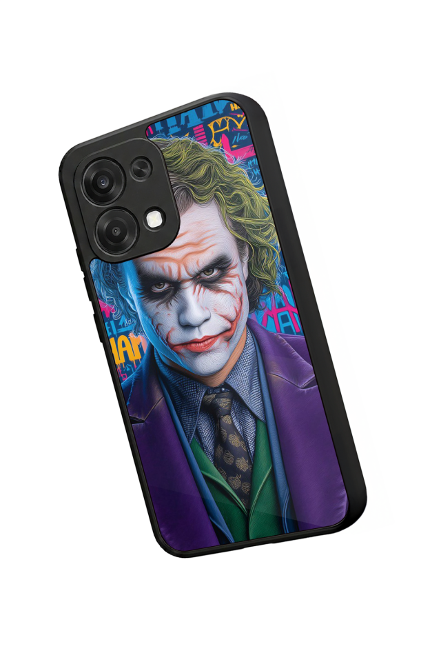 Oppo A6 Pro Uyumlu Joker Tasarımlı Glossy Premium Kılıf