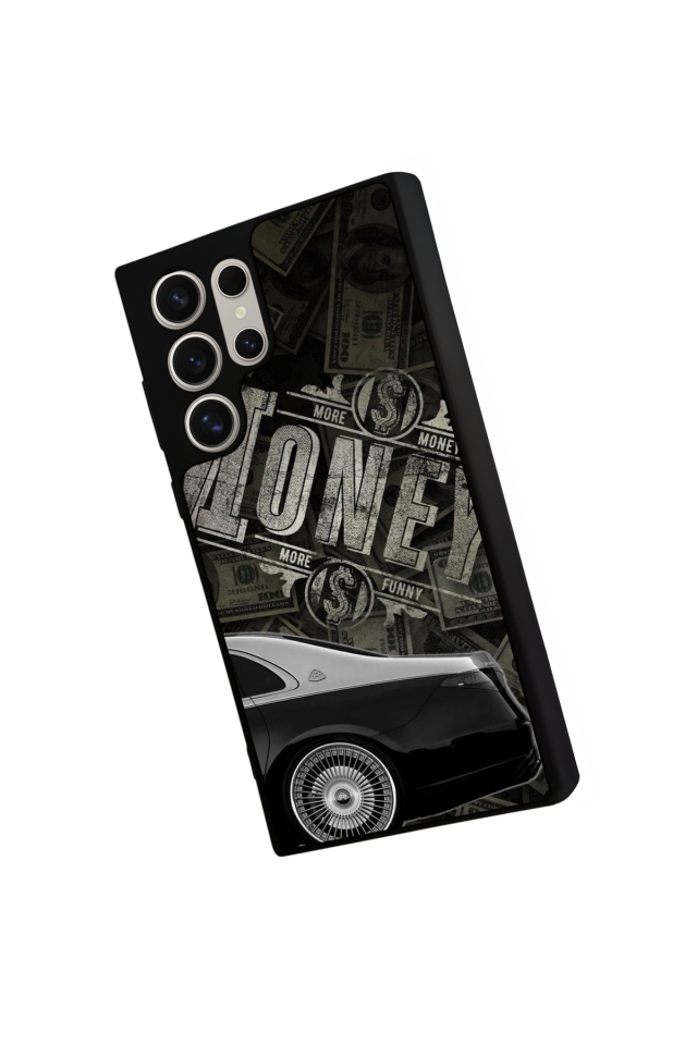 Samsung Galaxy S24 Ultra Uyumlu Money Para Tasarımlı Glossy Premium Kılıf