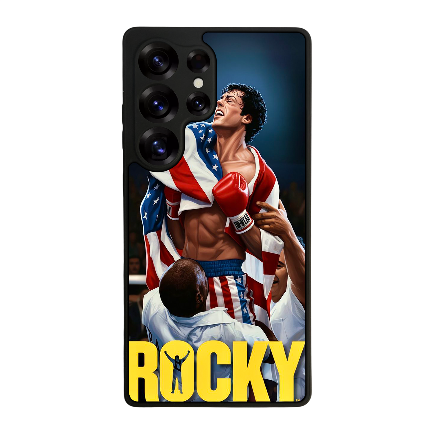 Samsung Galaxy S25 Ultra Uyumlu Rocky Tasarımlı Glossy Premium Kılıf