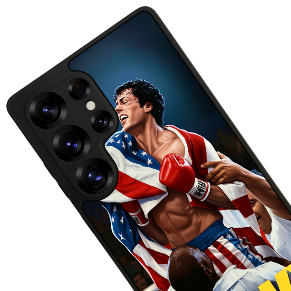 Samsung Galaxy S25 Ultra Uyumlu Rocky Tasarımlı Glossy Premium Kılıf
