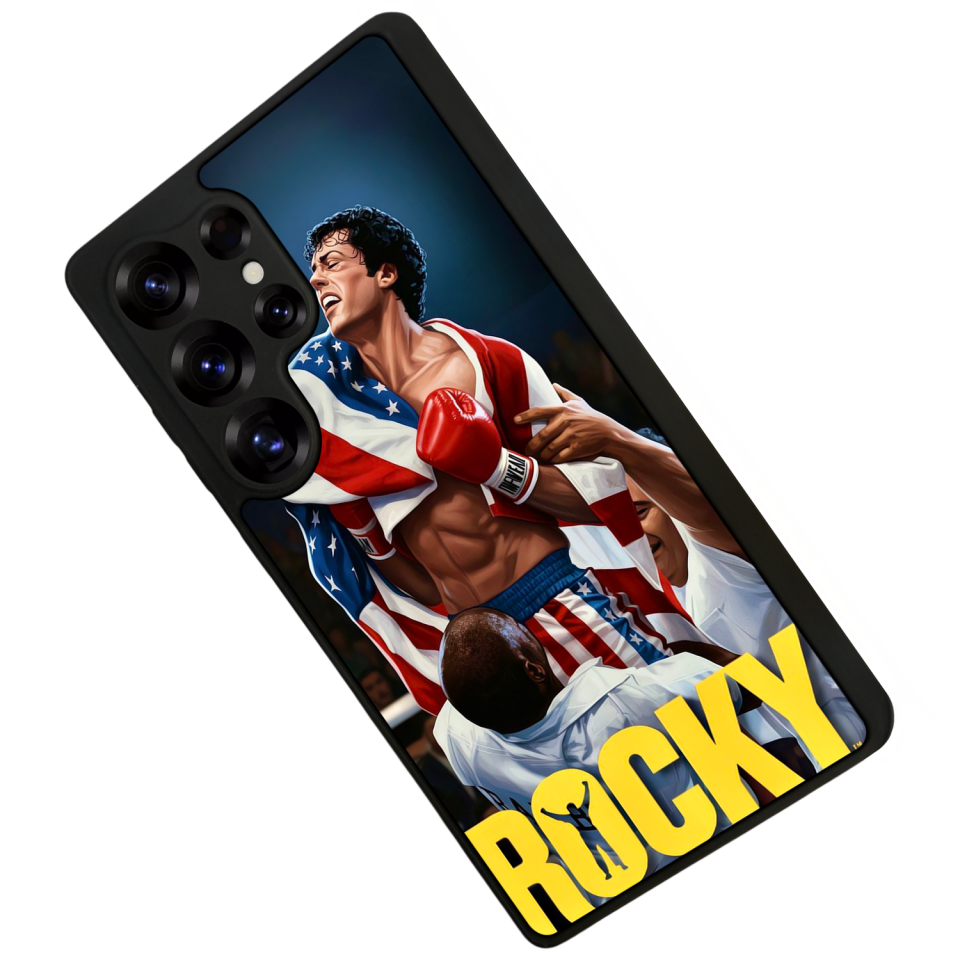 Samsung Galaxy S25 Ultra Uyumlu Rocky Tasarımlı Glossy Premium Kılıf