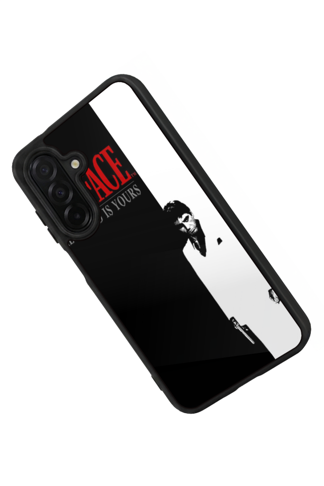 Samsung Galaxy A26 Uyumlu Scarface Tasarımlı Glossy Premium Kılıf