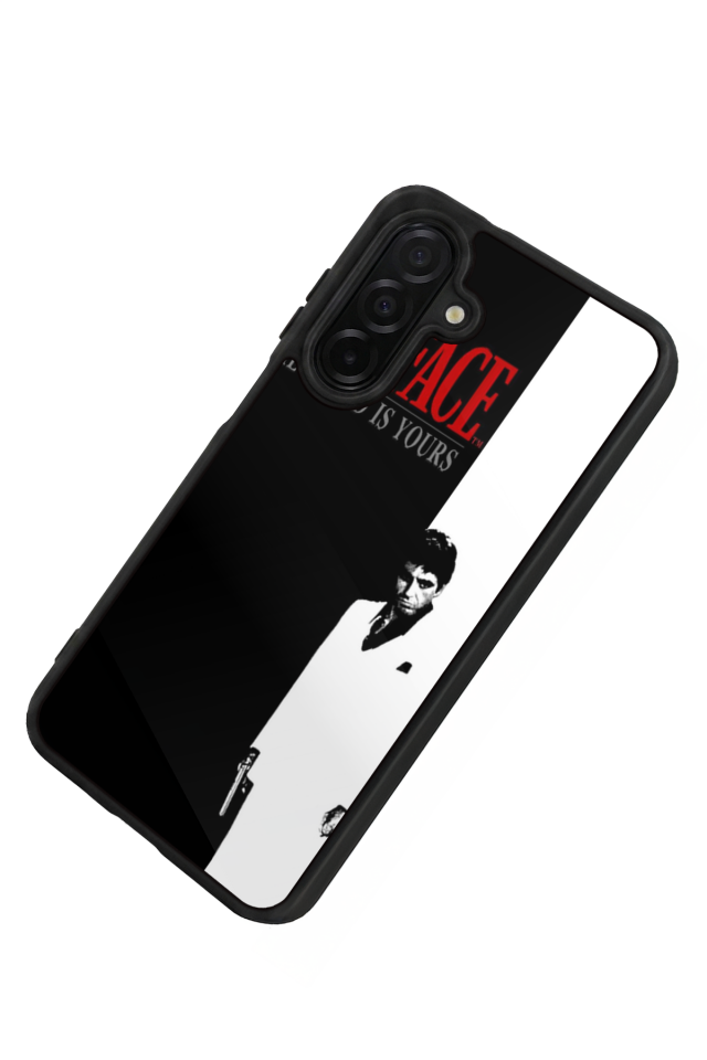 Samsung Galaxy A26 Uyumlu Scarface Tasarımlı Glossy Premium Kılıf