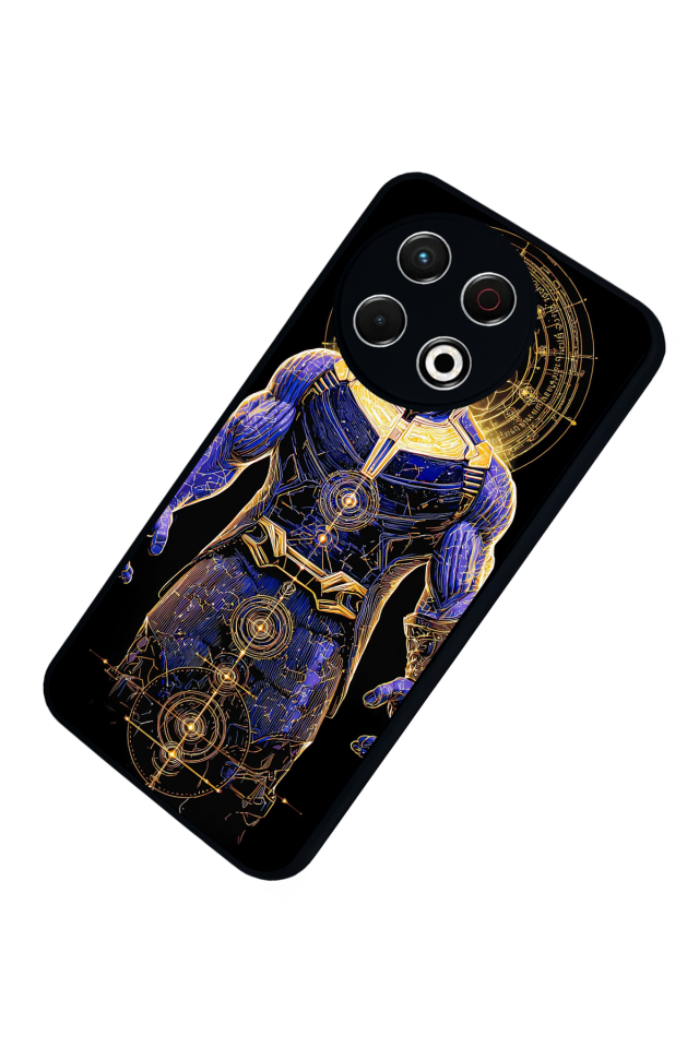 Tecno Spark 30 Pro Uyumlu Thanos Tasarımlı Glossy Premium Kılıf