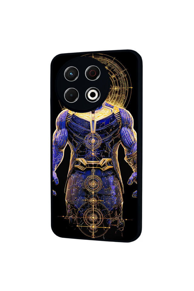 Tecno Spark 30 Pro Uyumlu Thanos Tasarımlı Glossy Premium Kılıf