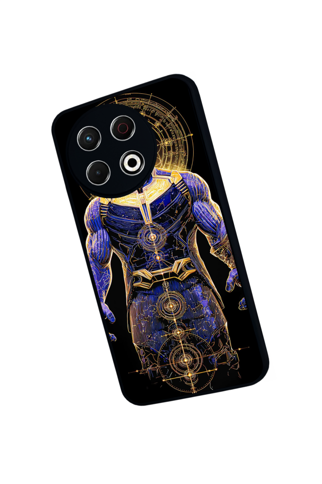 Tecno Spark 30 Pro Uyumlu Thanos Tasarımlı Glossy Premium Kılıf