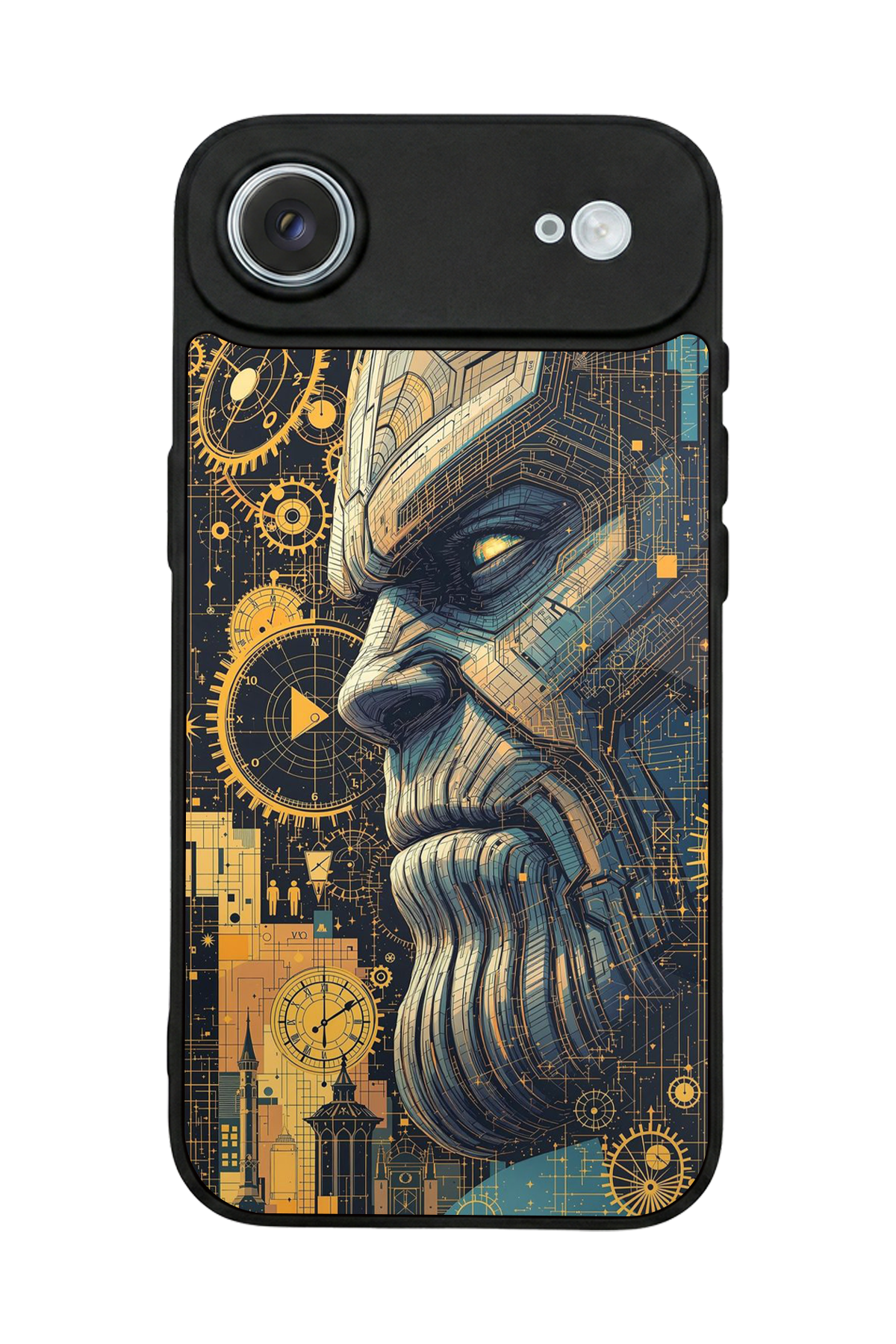 iPhone 17 Air Uyumlu Thanos Tasarımlı Glossy Premium Kılıf