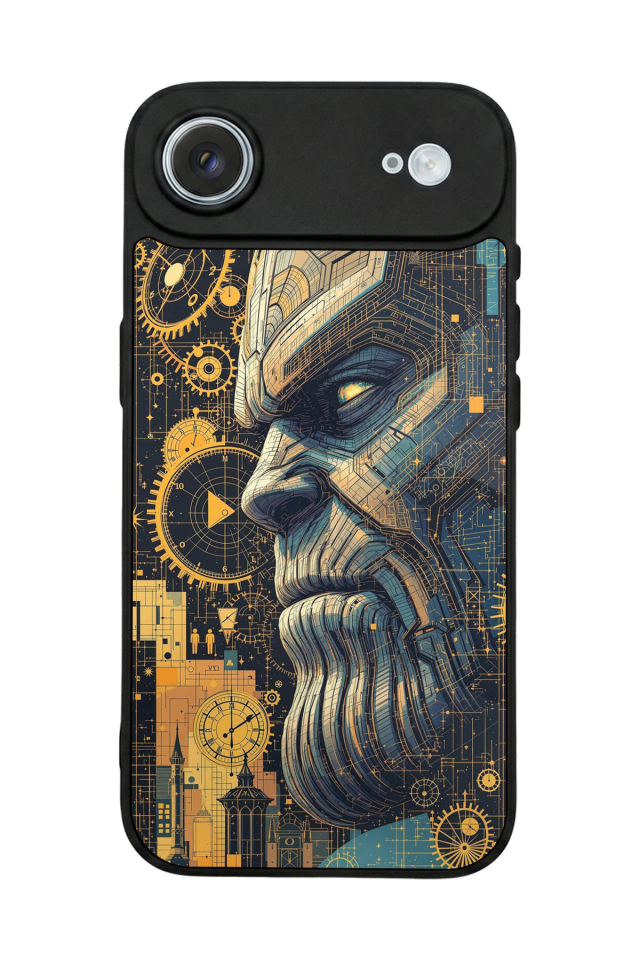 iPhone 17 Air Uyumlu Thanos Tasarımlı Glossy Premium Kılıf