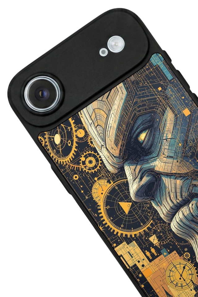 iPhone 17 Air Uyumlu Thanos Tasarımlı Glossy Premium Kılıf