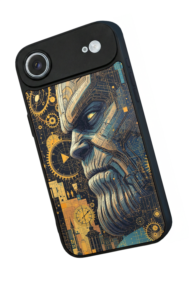 iPhone 17 Air Uyumlu Thanos Tasarımlı Glossy Premium Kılıf