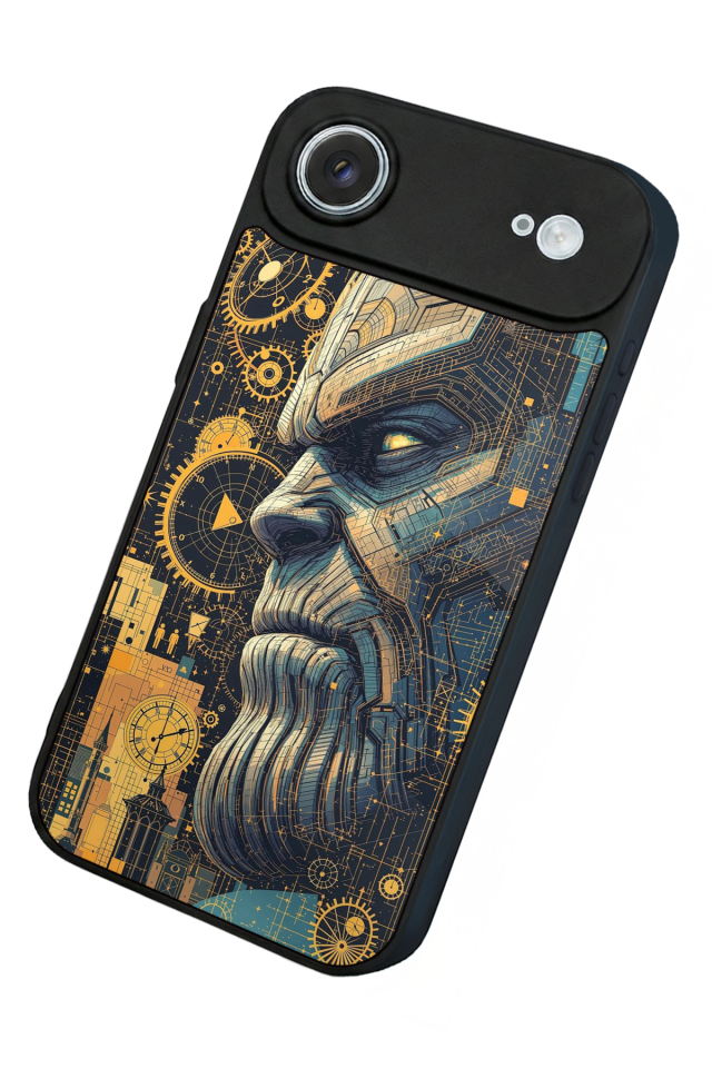 iPhone 17 Air Uyumlu Thanos Tasarımlı Glossy Premium Kılıf