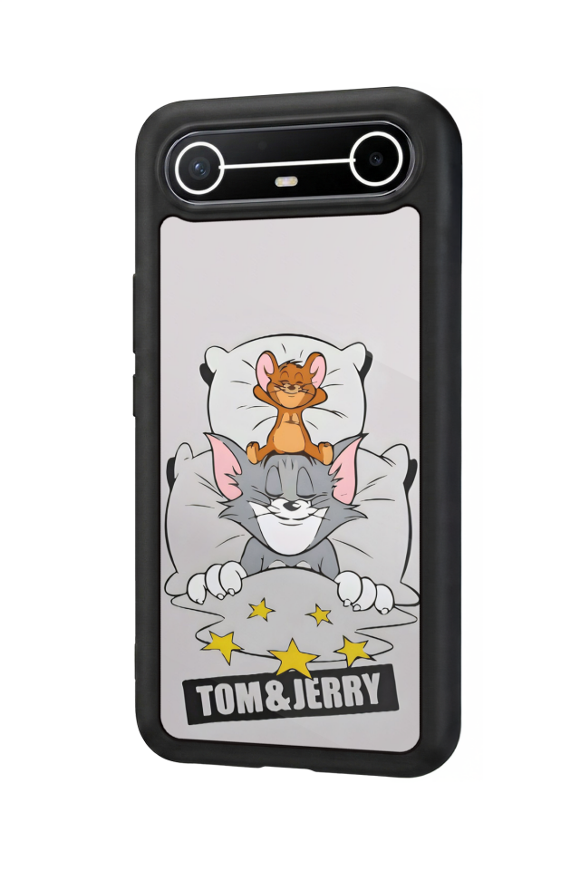 Tecno Spark Slim 5G Uyumlu Tom And Jerry Tasarımlı Glossy Premium Kılıf
