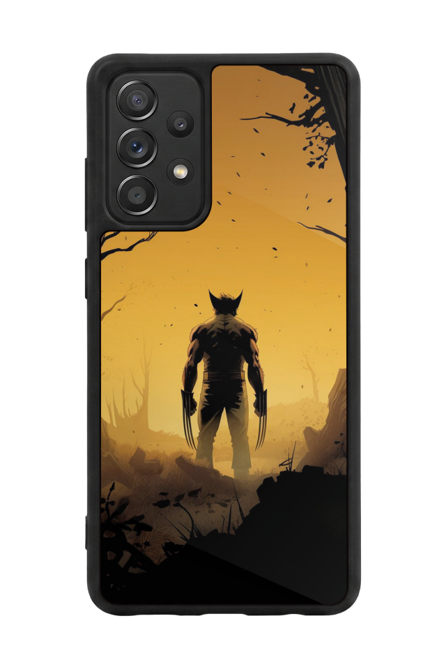 Samsung Galaxy A72 Uyumlu Wolverine Tasarımlı Glossy Premium Kılıf