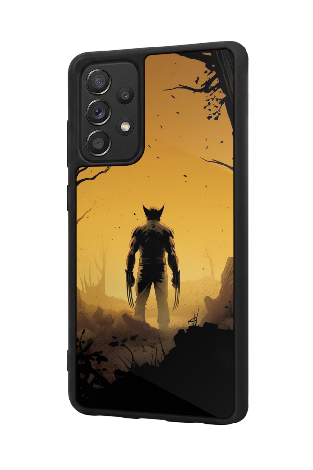 Samsung Galaxy A72 Uyumlu Wolverine Tasarımlı Glossy Premium Kılıf