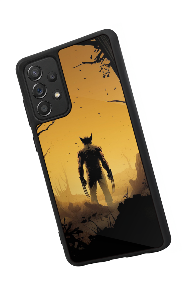 Samsung Galaxy A72 Uyumlu Wolverine Tasarımlı Glossy Premium Kılıf