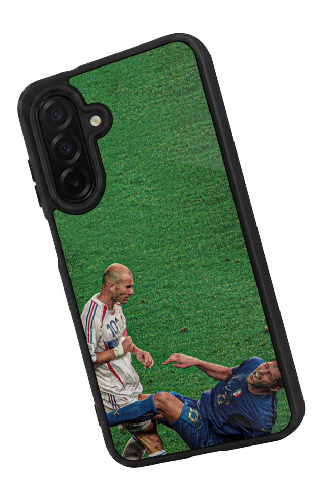 Samsung Galaxy A36 Uyumlu Zidane Tasarımlı Glossy Premium Kılıf