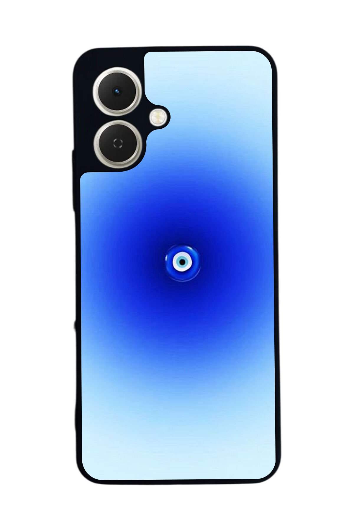 Tecno Spark GO 2 Uyumlu Nazar Tasarımlı Glossy Premium Kılıf