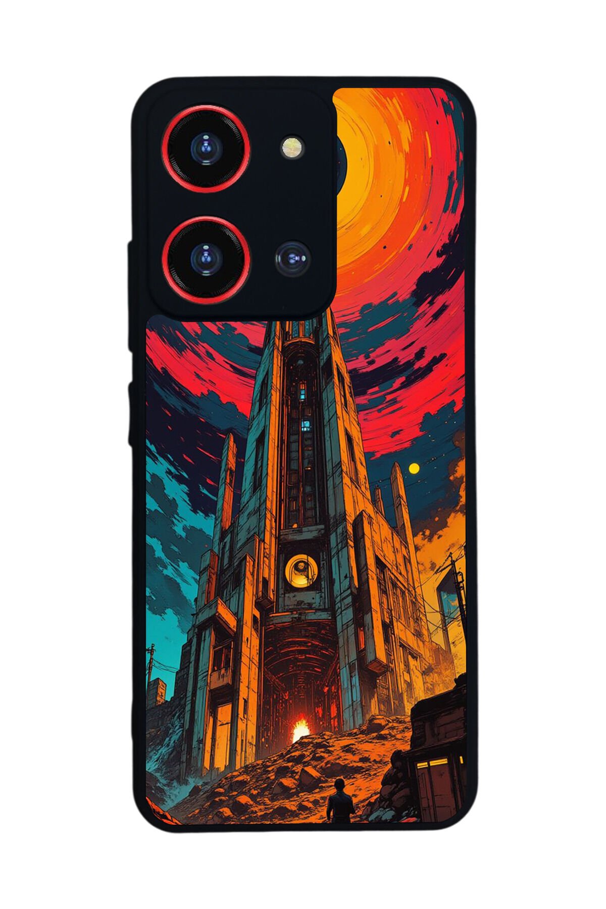 Reeder S19 Max Pro S ZOOM Uyumlu Abstract Tasarımlı Glossy Premium Kılıf