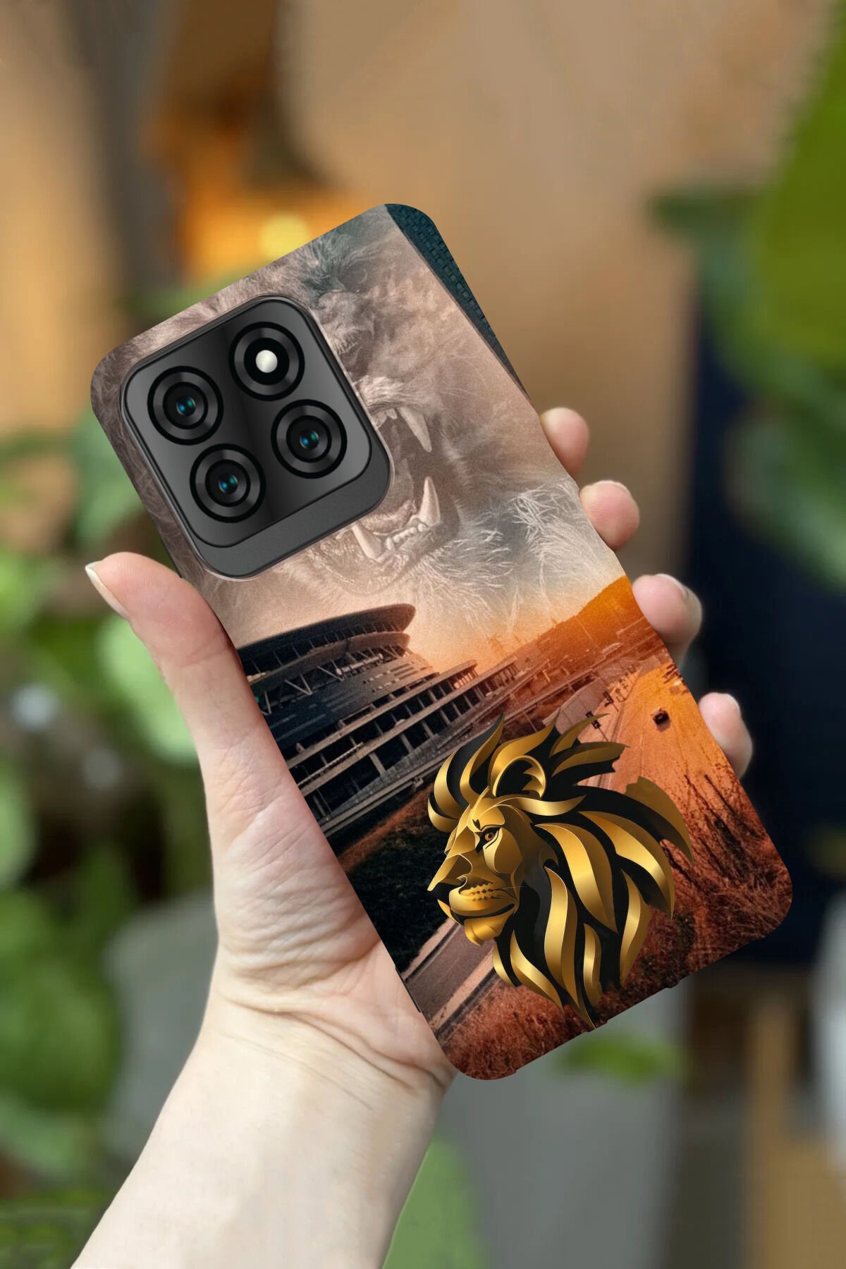 Reeder S71 Uyumlu Kamera Korumalı Futbol Takımı Desenli HD Baskılı Silikon Kılıf