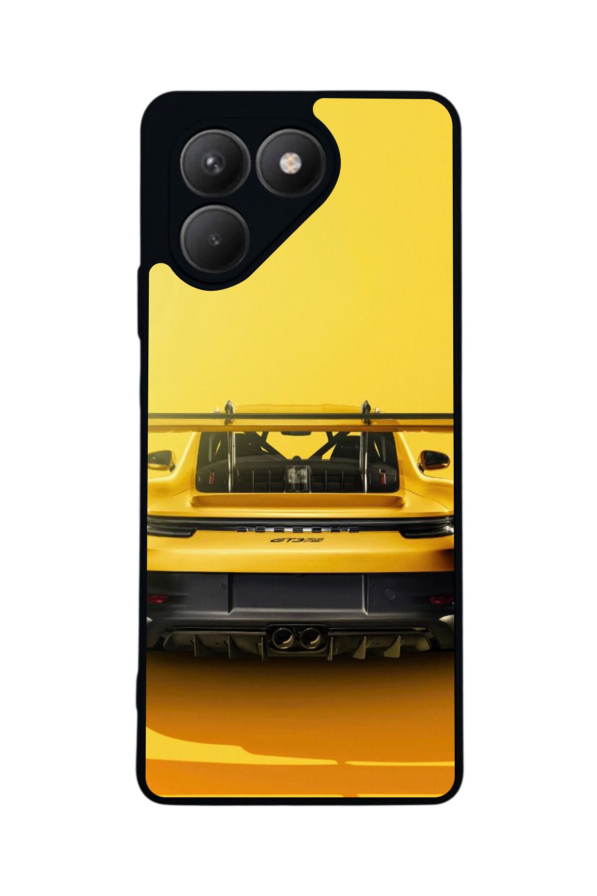 Tecno Pova 7 Mat Uyumlu Siyah Kılıf – Yumuşak Silikon, Koruyucu, Şok Emici Kapak