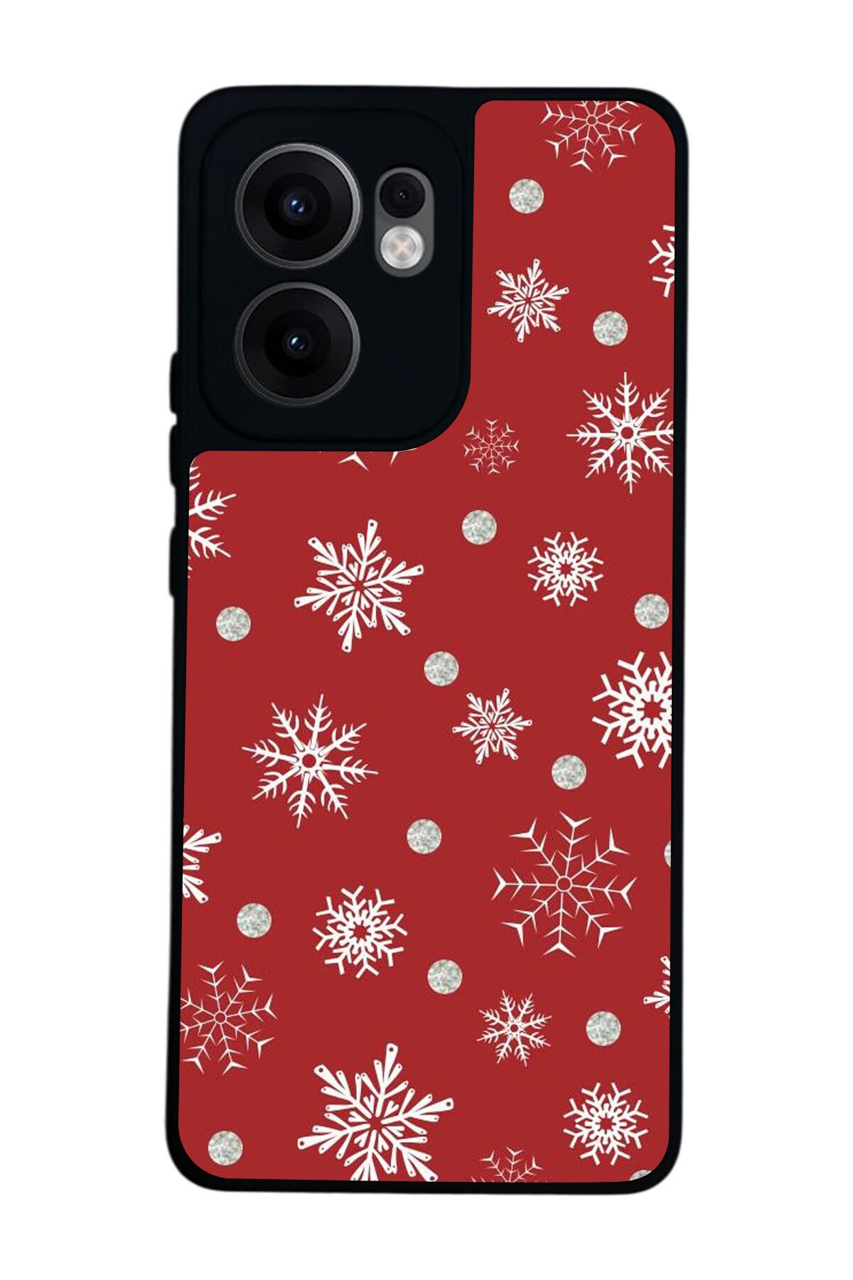 Oppo Reno 13F Uyumlu Yilbasi Christmas Tasarımlı Glossy Premium Kılıf